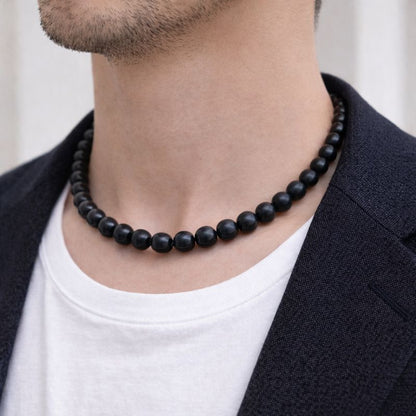 泗浜砭石 メンズネックレス